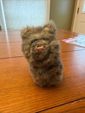 American Girl Gray Fluffy Cat Plush